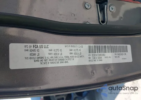 2017 Dodge Charger R/T Rwd from USA, damaged, VIN 2C3CDXCT2HH510961